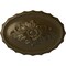 Ekena Millwork Oxford Ceiling Medallion, Hand-Painted Brass, 16 7/8"W x 11 3/4"H x 1 1/2"P CM16OXBRS - alternate 1